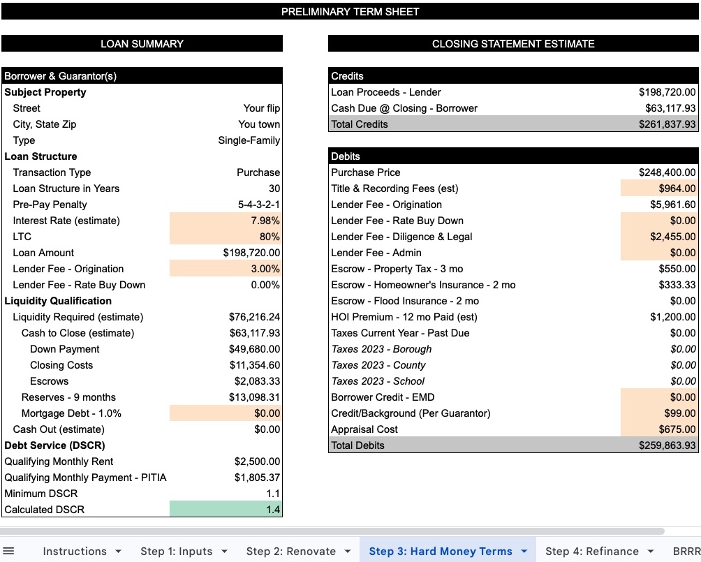 brrrr-real-estate-calculator-hard-money-terms